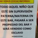  ‘Niños sin supervisión serán del bar’, polémica amenaza en España