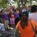  Por falta de agua colonos se manifiestan; piden apoyo a CONAGUA
