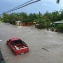  Fuertes lluvias convierten calles de Tamaulipas en ríos