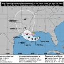  Luisiana en alerta ante huracán en Golfo de México