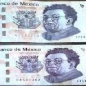  Detectan circulación de billetes falsos de 200 y 500 pesos 