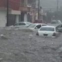  Por las lluvias se desbordan dos ríos en Chiapas