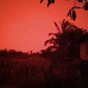  El cielo se torna rojo en Indonesia por incendios forestales