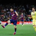  Messi sufre una elongación en el muslo izquierdo