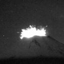  Reportan explosiones mañaneras del Popocatépetl