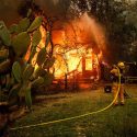  Fuertes incendios provocan desalojo de vecinos en California