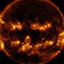  NASA muestra al Sol como una gran calabaza de Halloween