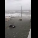  ¡Impresionante! Mar inunda calles de Veracruz por ‘norte’