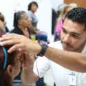 Gobierno del Estado y DIF Tamaulipas llevaron campaña oftalmológica a familias de Valle Hermoso
