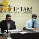  Firman convenio de apoyo y colaboración IETAM, INE, y Gobierno.