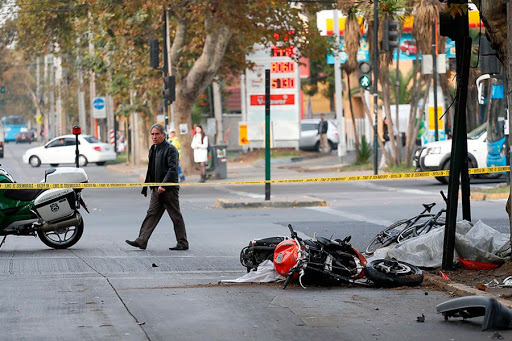 El Por Ciento De Los Accidentes De Motocicletas Son Protagonizados