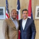  Gobernador de Tamaulipas sostiene reunión de trabajo en Dallas, Texas.