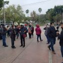  Colectivo de desaparecidos realiza plantón; piden al Ayuntamiento la creación de una oficina de atención a víctimas