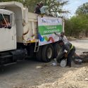  Campaña de descacharre en Guémez, en prevención de dengue, zika y chicungunya