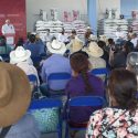  Entrega Agricultura fertilizante gratuito para incentivar producción de maíz y frijol en zonas vulnerables de Oaxaca
