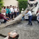  Supervisa Gattás trabajos de pavimentación en Sierra Ventana
