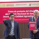  Toma posesión Francisco Javier Calderón Elizalde como nuevo director en jefe del Senasica