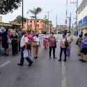  Protestan abuelitos de Tampico por retrasos en pagos de pensión del IMSS