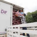  Donan 19 toneladas de productos del campo al DIF Tamaulipas