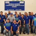  Entrega Noé Ramos uniformes deportivos, a representativos de Mante rumbo a juegos estatales.