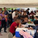  Realiza Gobierno de Tamaulipas jornada de atención a migrantes en Matamoros