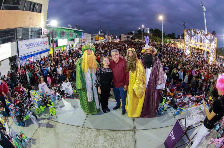  Festeja Altamira día de reyes