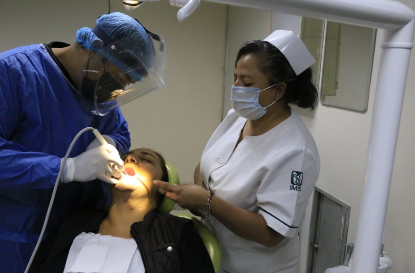  En el Día del Personal de Estomatología, el IMSS promueve salud bucodental para evitar enfermedades