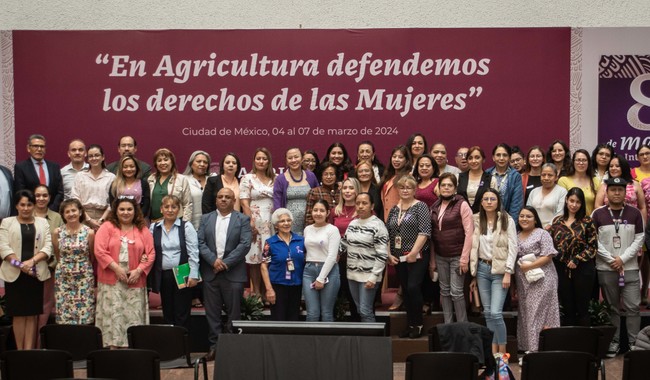  Reconocen papel de las mujeres en el desarrollo agroalimentario y rural