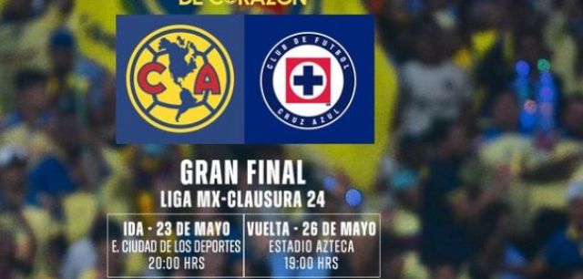  Revelan costos de los boletos para final de vuelta entre América y Cruz Azul