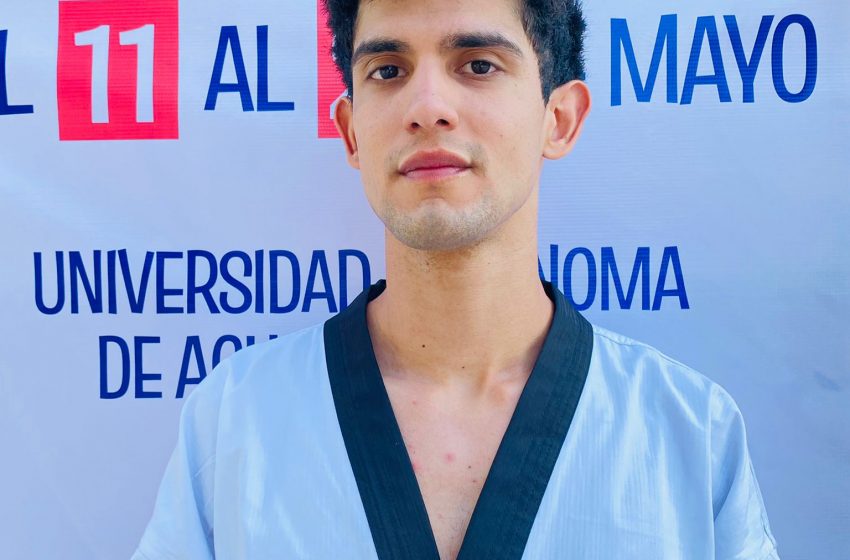  Da “Nacho” Pérez plata en TKD para la UAT