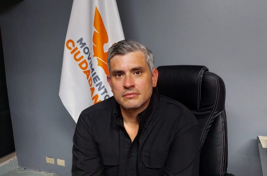 Juan Carlos Zertuche Romero, coordinador estatal de Movimiento Ciudadano en Tamaulipas