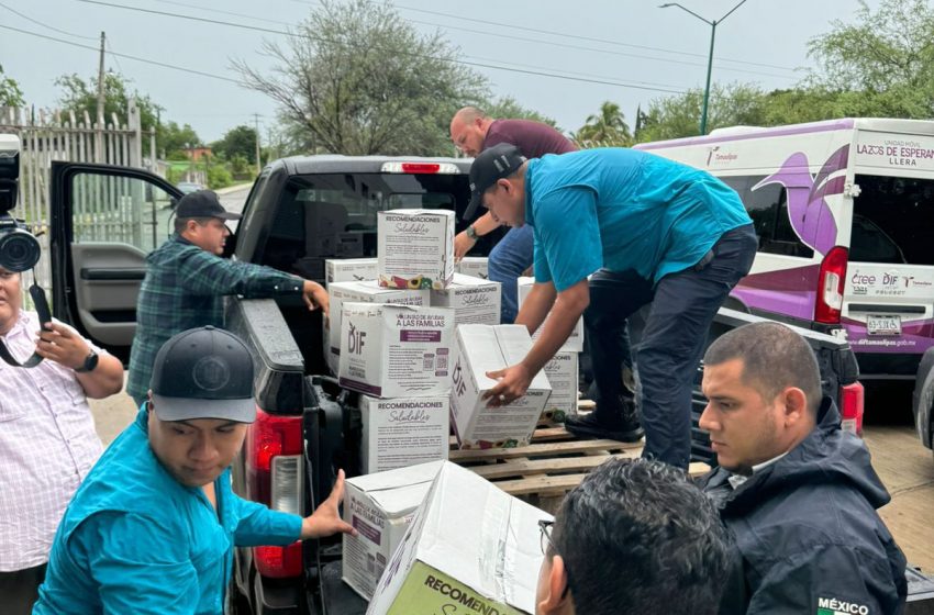  Despliega Gobierno de Tamaulipas operativo para ayudar a familias afectadas por lluvias en Llera