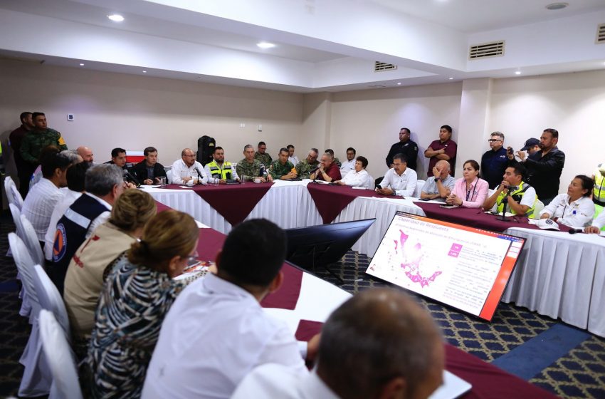  Autoridades se coordinan ante llegada de tormenta tropical Alberto a costas tamaulipecas