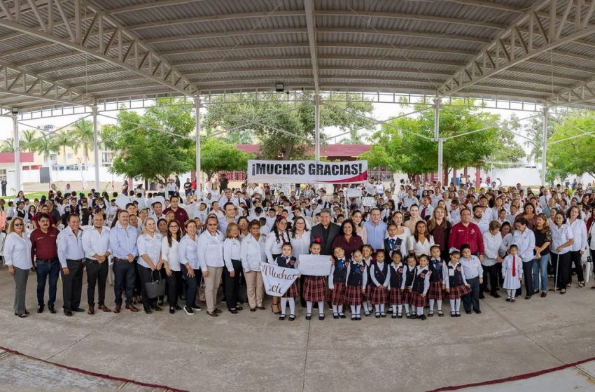  Entrega SET mobiliario e inaugura aulas