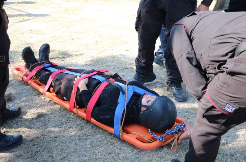  Concluye Guardia Estatal primer bloque del Curso de Medicina Táctica Policial 2025