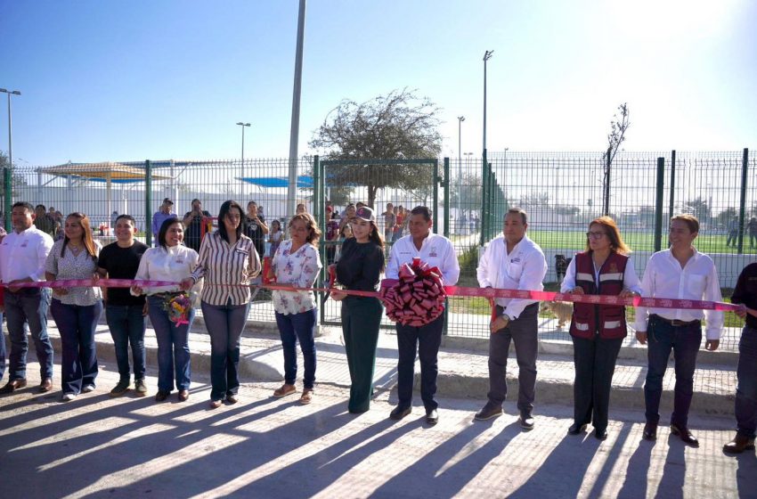  Entrega Alcaldesa Carmen Lilia Canturosas obras de rehabilitación