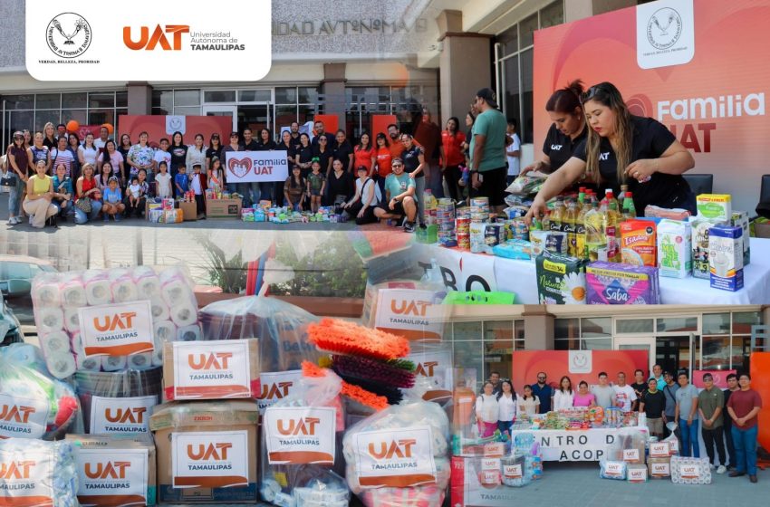  Suma la UAT apoyo para familias afectadas por tormentas en el norte de Tamaulipas