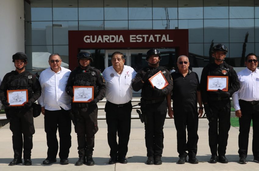  Se gradúan elementos de la Guardia Estatal en Curso de Conducción de Motopatrulla