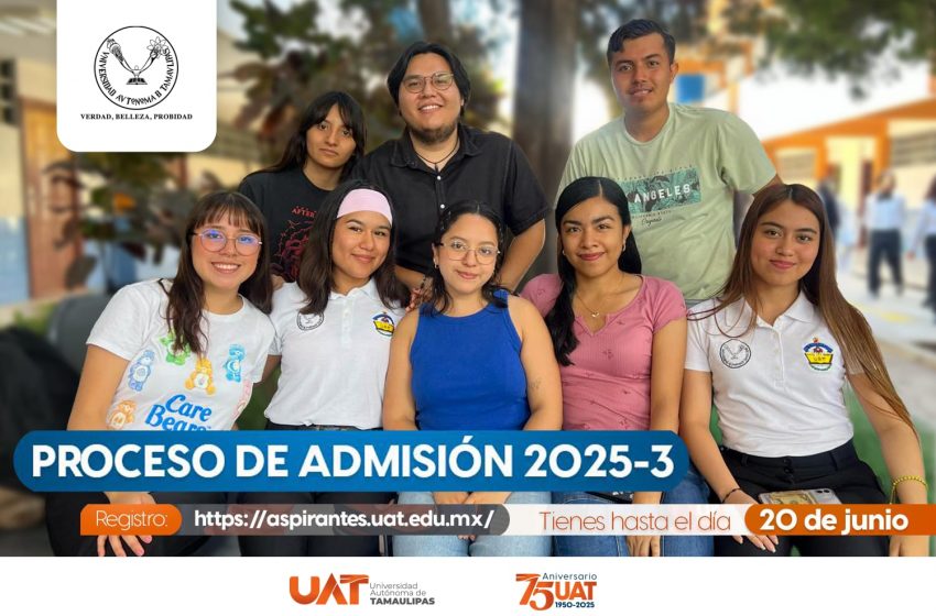  Extiende la UAT plazo para el registro de aspirantes a nuevo ingreso