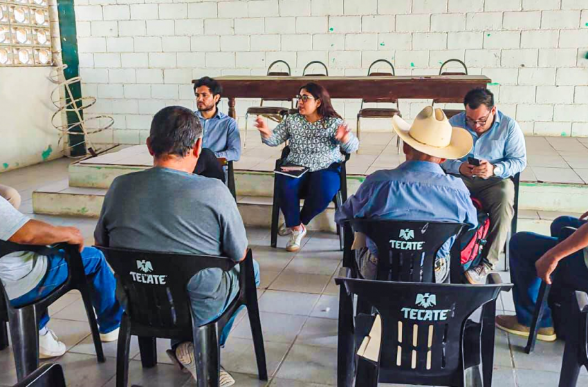  Continúa SEDENER atendiendo a los comisarios ejidales de Emiliano Zapata, Pedro J. Méndez y Compuertas en el municipio de Llera