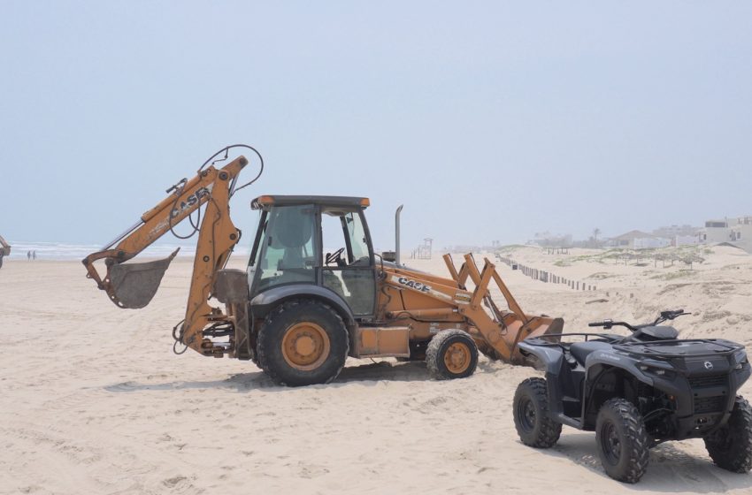 PONEN ORDEN EN PLAYA MIRAMAR POR ATENTAR CONTRA DUNAS Y ZONA CERTIFICADA