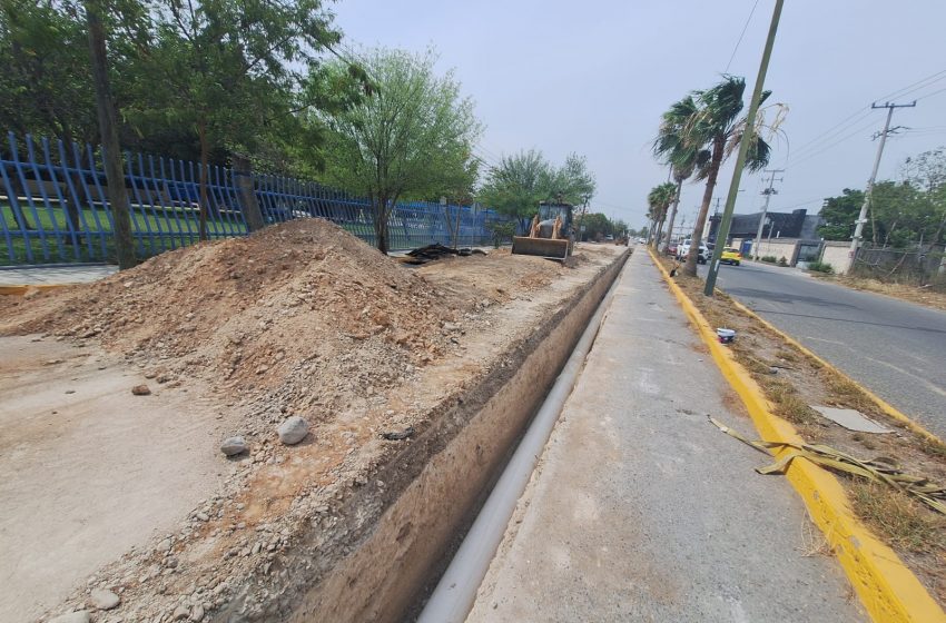 Fortalecen infraestructura hidráulica en la capital de Tamaulipas