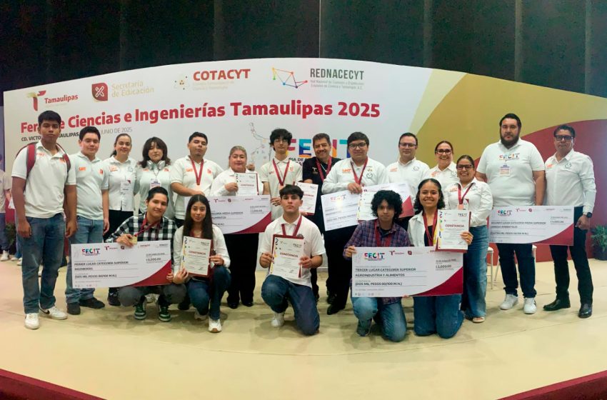  Premian proyectos de la UAT en la Feria de Ciencias e Ingenierías Tamaulipas 2025