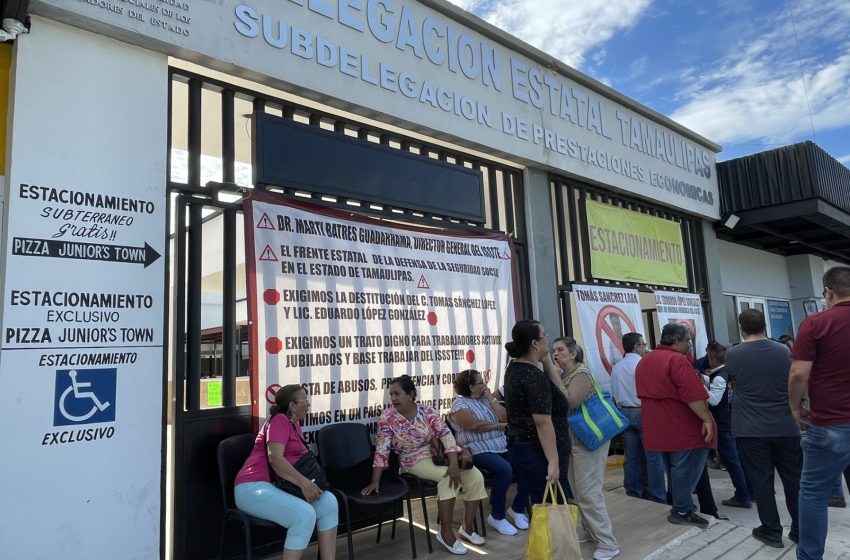 Sin razón de ser, toma de oficinas del ISSSTE