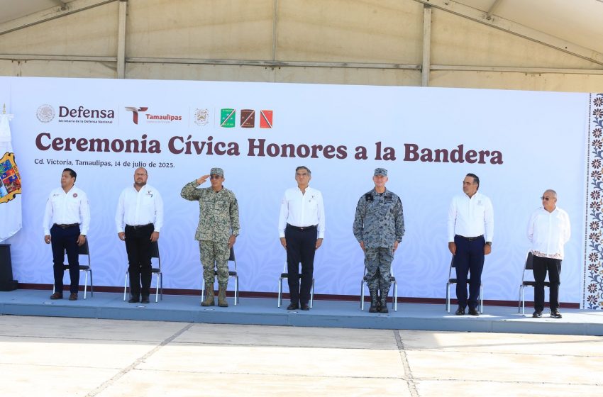 Avances en seguridad en Tamaulipas son fruto del esfuerzo conjunto: Américo