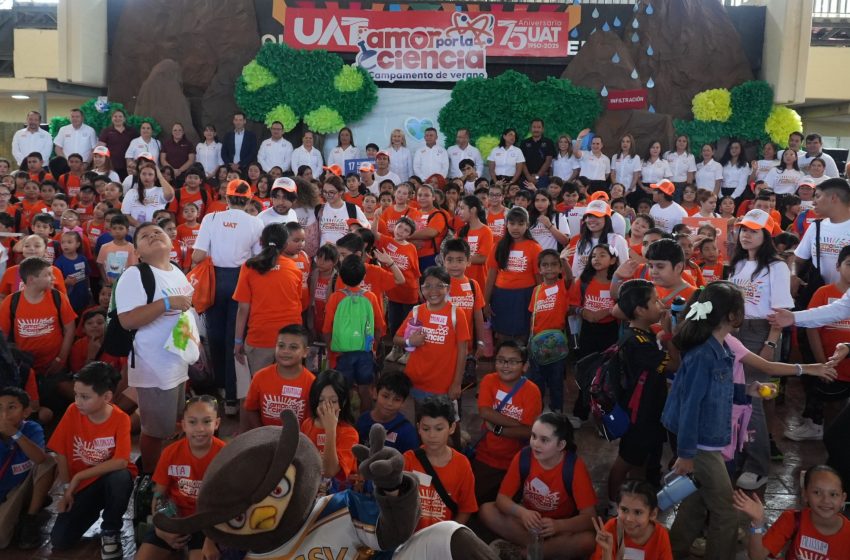  Cultiva la UAT el amor por la ciencia en la niñez tamaulipeca