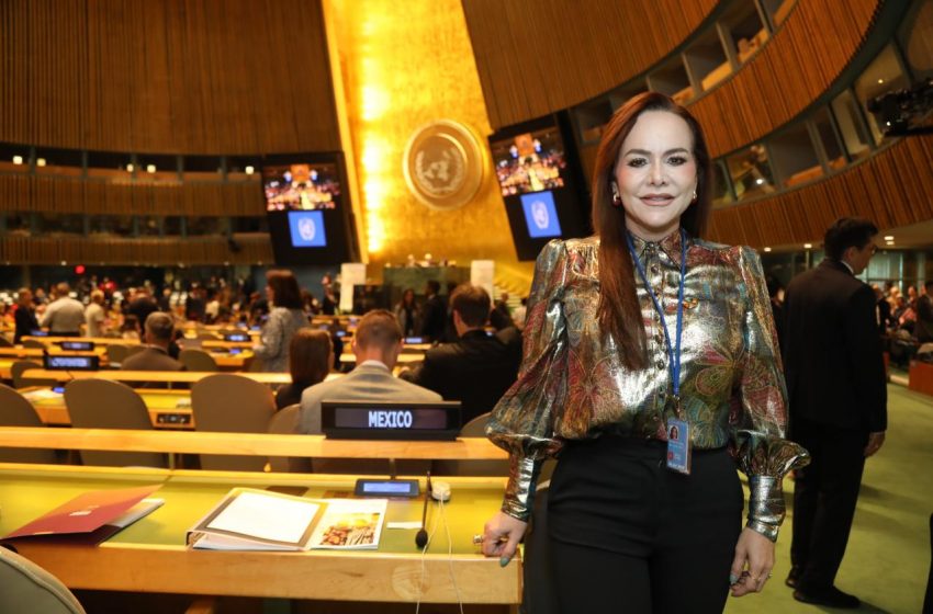 ALCALDESA CARMEN LILIA CANTUROSAS REPRESENTA A MÉXICO EN EL FORO POLÍTICO DE ALTO NIVEL SOBRE DESARROLLO SOSTENIBLE DE LA ONU