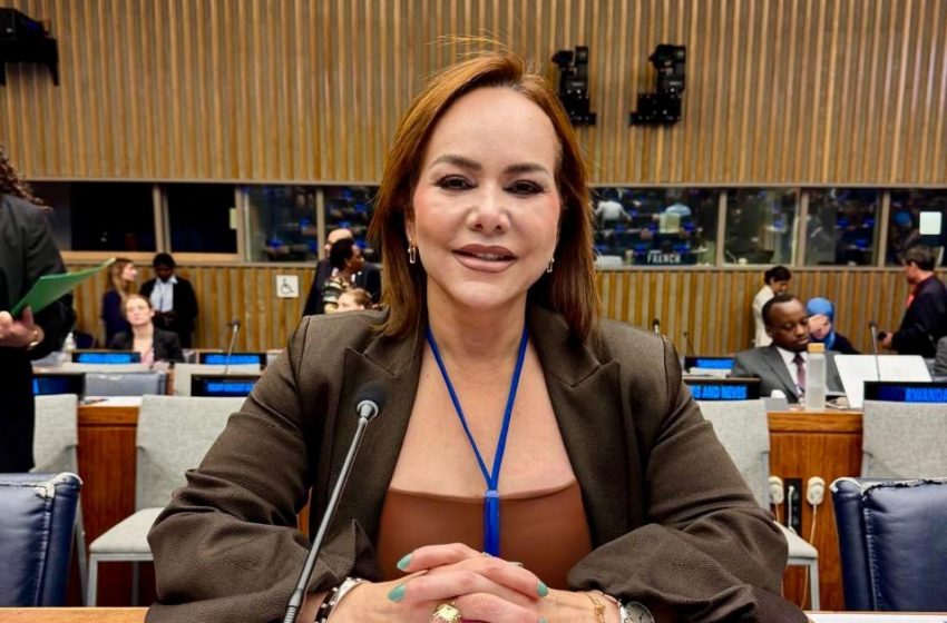 ALCALDESA CARMEN LILIA CANTUROSAS PRESENTA MODELO DE SANEAMIENTO DEL AGUA EN NUEVO LAREDO COMO EJEMPLO GLOBAL, ANTE LÍDERES MUNDIALES DE LA ONU