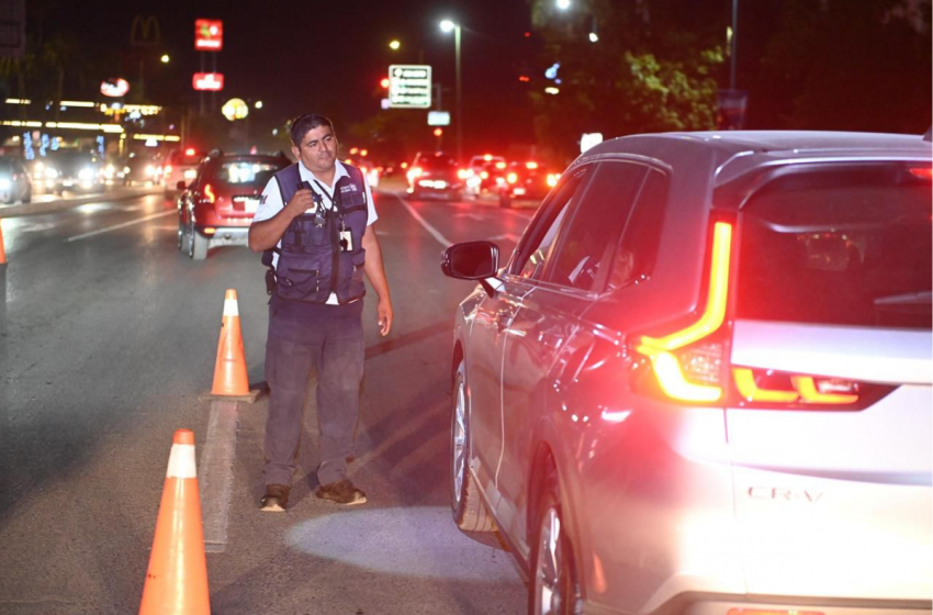  Intensifica operativos viales