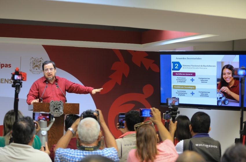  Asegurado un lugar en bachillerato para todo estudiante en Tamaulipas: SET